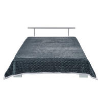 Tagesdecke Tagesdecke_Wabe 200x230cm anthr. - anthrazit (200,00/230,00cm)