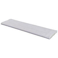 Scheibengardinen-Meterware weiß H: ca. 60 cm Scheibengardine_606900 - weiß (60,00cm)