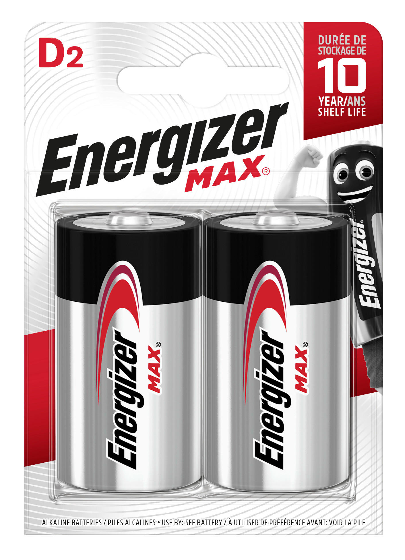 Energizer Batterie E301533400 Batterie_D_Energizer_Max_2er - Energizer