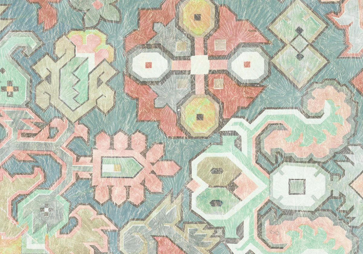 Komar Fototapete Fleurs d'Océan B/L: ca. 400x280 cm Fleurs d'Océan - (400,00/280,00cm) - Komar