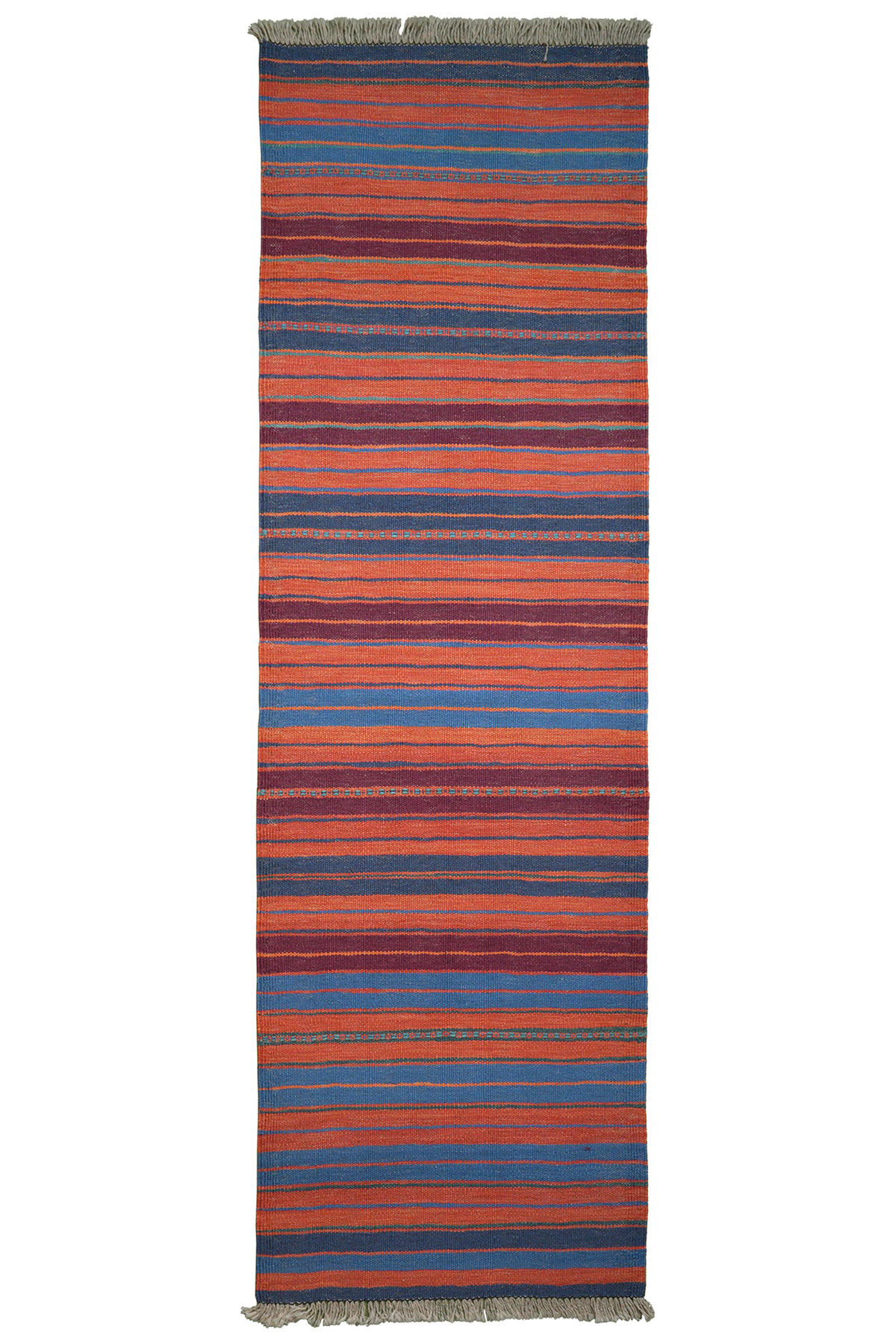 PersaTepp Teppich Kelim Gashgai multicolor B/L: ca. 60x196 cm Kelim Gashgai - multicolor (60,00/196,00cm) - PersaTepp