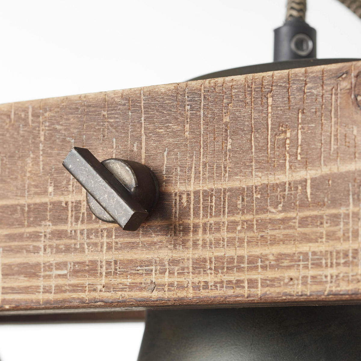 schwarz bei Pendelleuchte kaufen Brilliant 3 Metall Holz ▷ POCO 70x115 online B/H: 82173/46 E27 Brennstellen cm ca.
