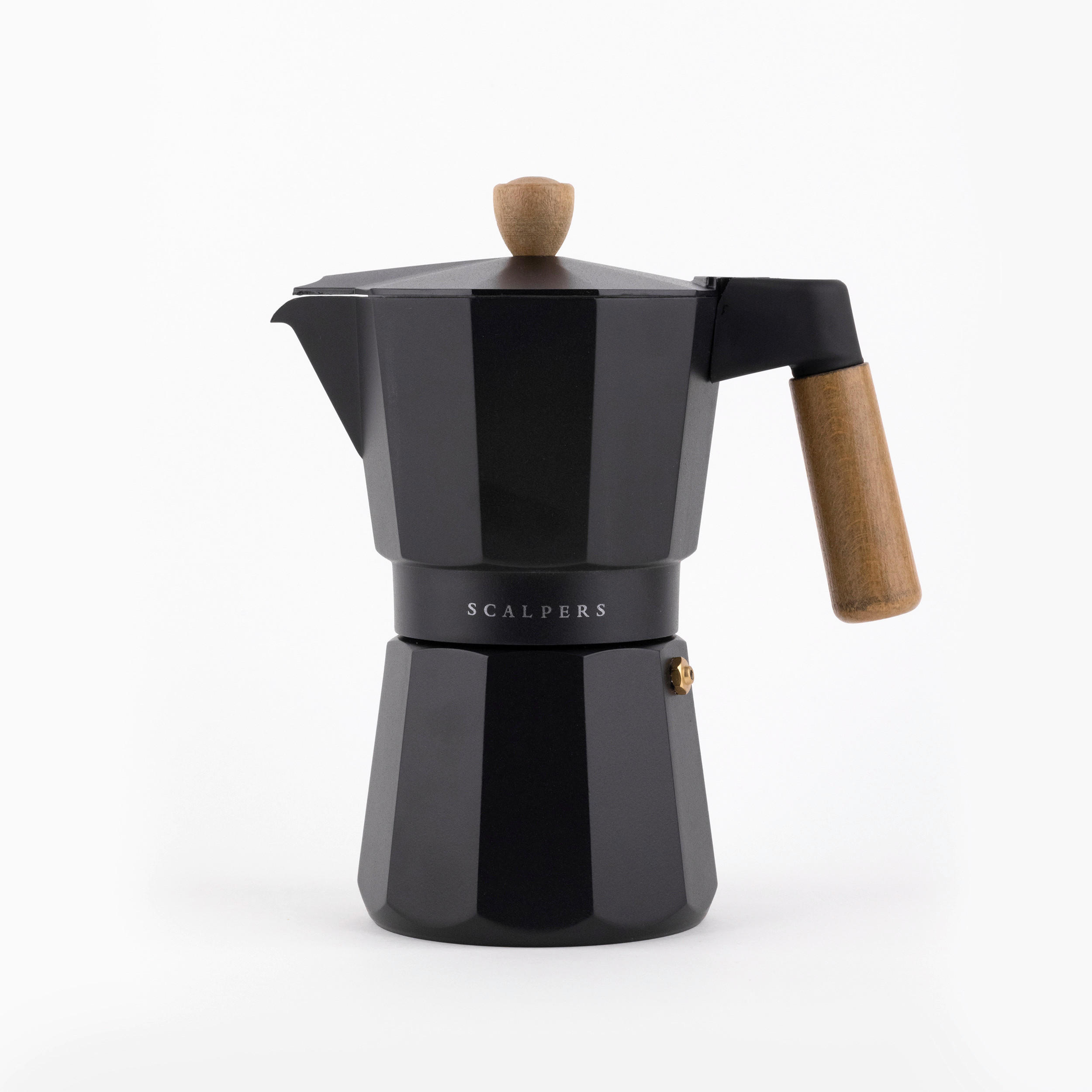 SCALPERS HOME Kaffemaschine schwarz Aluminium B/H/T: ca. 17x20,5x10 cm 365 - schwarz (17,00/20,50/10,00cm) - SCALPERS HOME