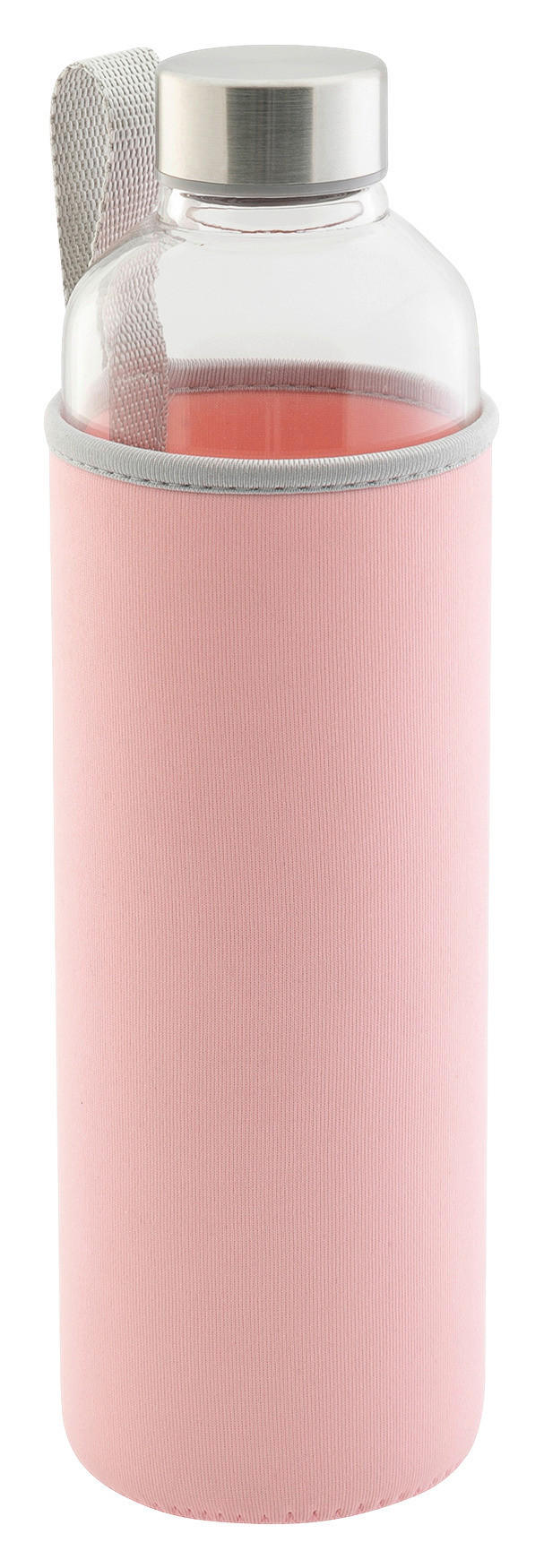 Axentia Trinkflasche rosa Edelstahl Trinkflasche_0,5l - rosa - Axentia