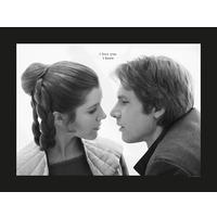 Komar Poster Star Wars Classic Leia Han Love Star Wars - Intro B/L: ca. 40x30 cm Star Wars Classic Leia Han Love - (40,00/30,00cm) - Komar
