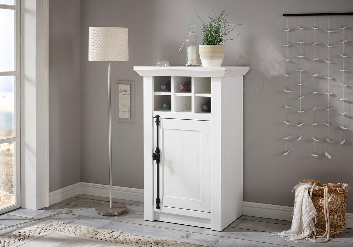 Kommode Westerland weiß B/H/T: ca. 63x100x45 cm Westerland - weiß (63,00/100,00/45,00cm)