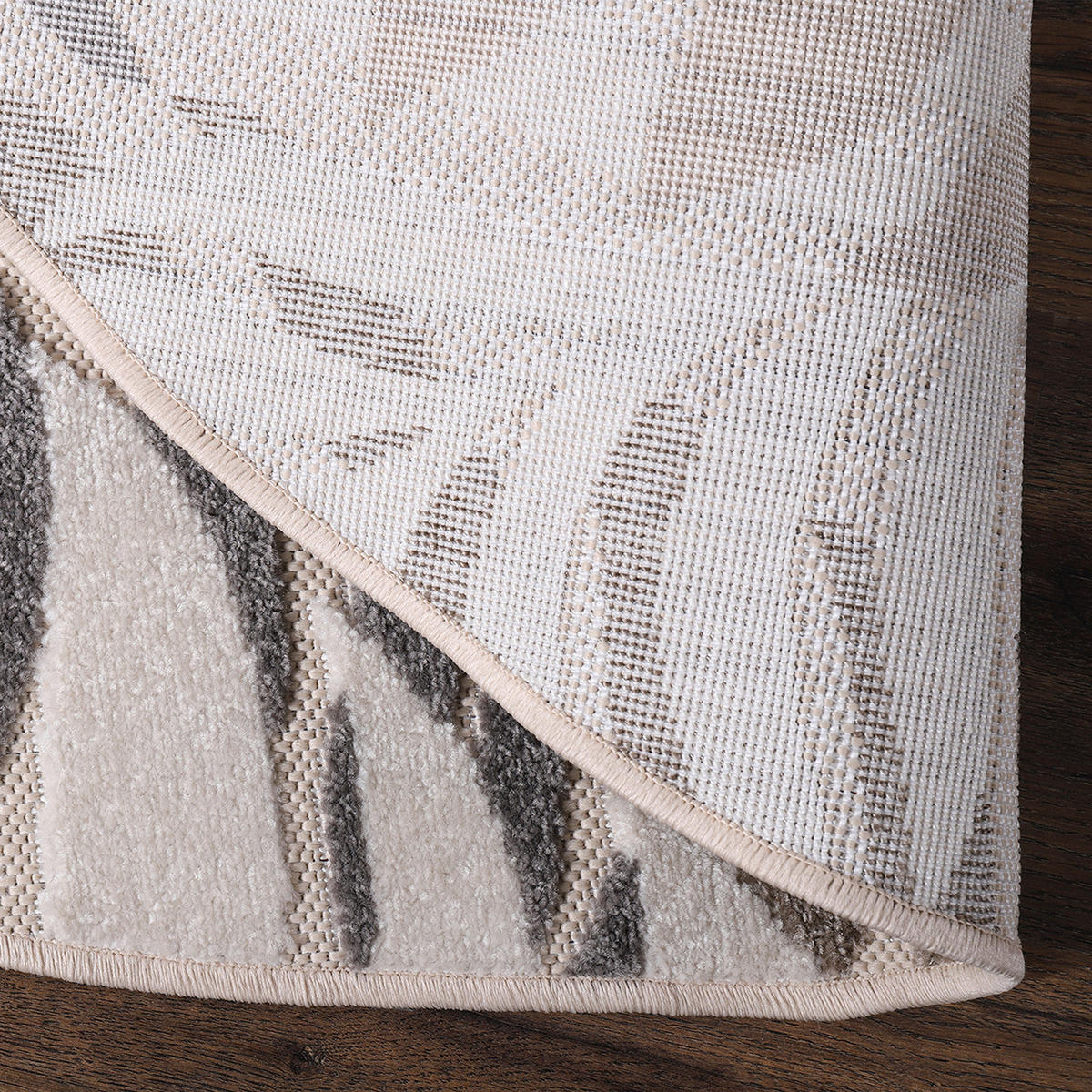 Sanat Outdoorteppich FLORAL creme B/L: ca. 120x120 cm FLORAL - creme (120,00/120,00cm) - Sanat