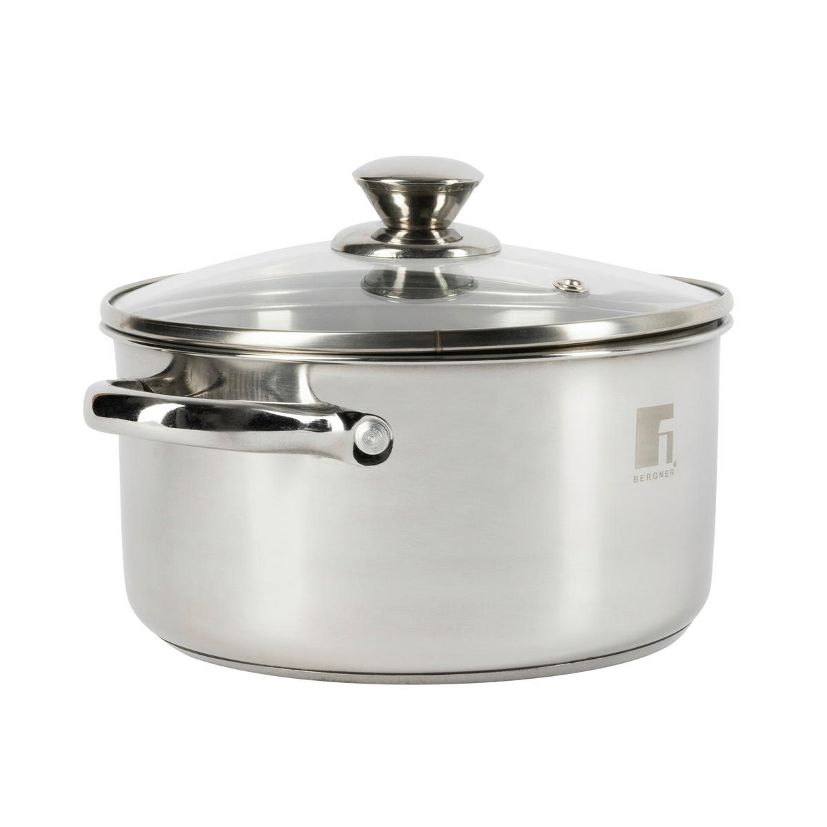 BERGNER Topfset Alea silber Edelstahl 6 tlg. Alea - silber - BERGNER