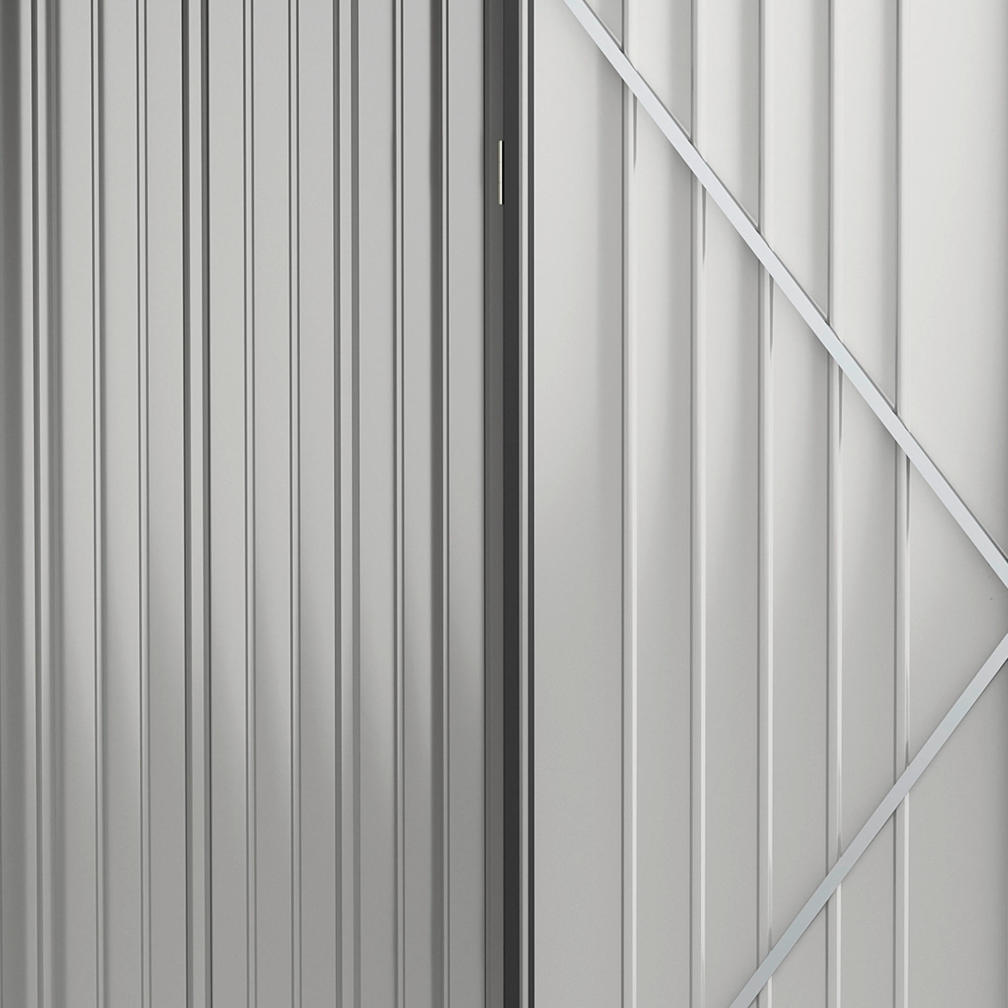 Thumbnail - Outsunny Gartenhaus schwarz B/H/L: ca. 94,5x196x161,5 cm