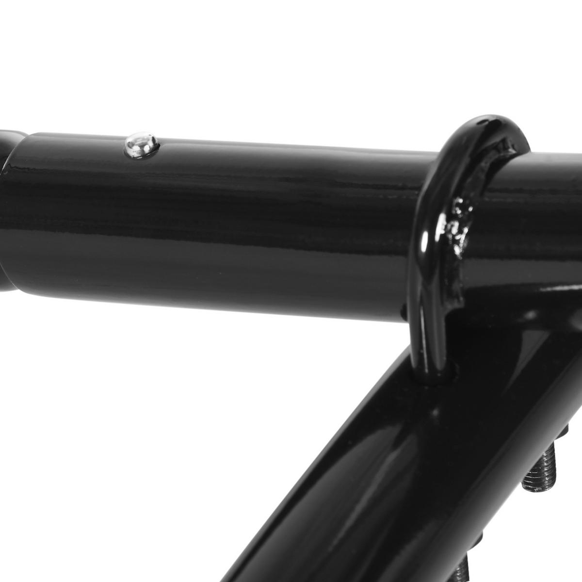 Outsunny Hängemattengestell aus Metall Hängemattengestell_aus_Metall - schwarz (300,00/90,00/100,00cm) - Outsunny