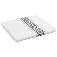 POCOline Duschtuch Mäander Mäander - weiß (80,00/160,00cm) - POCOline