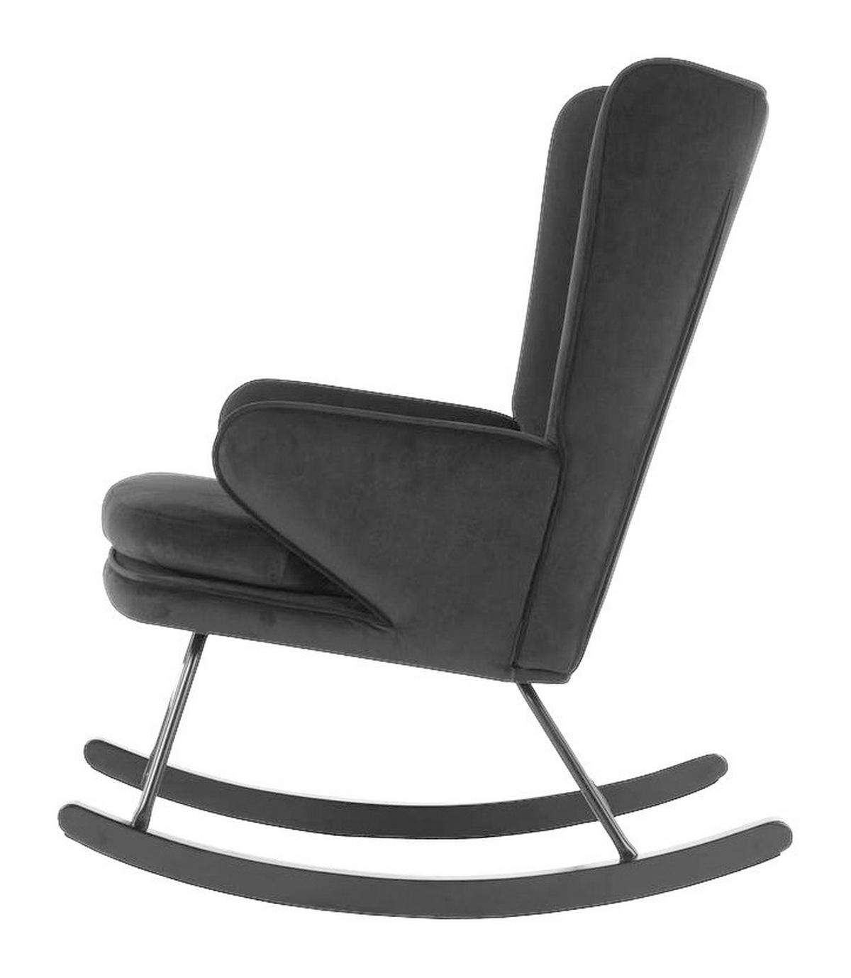 Schaukelstuhl Melorie 100 schwarz B/H/T: ca. 86x95x65 cm Melorie 100 - schwarz (86,00/95,00/65,00cm) - 360 Living