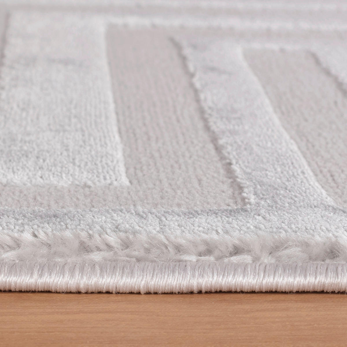 Ayyildiz Teppich SAHARA silber B/L: ca. 80x250 cm SAHARA - silber (80,00/250,00cm) - Ayyildiz