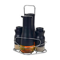 SCHÄFER Menageset schwarz Stahl Menage_4erSet - schwarz - SCHÄFER