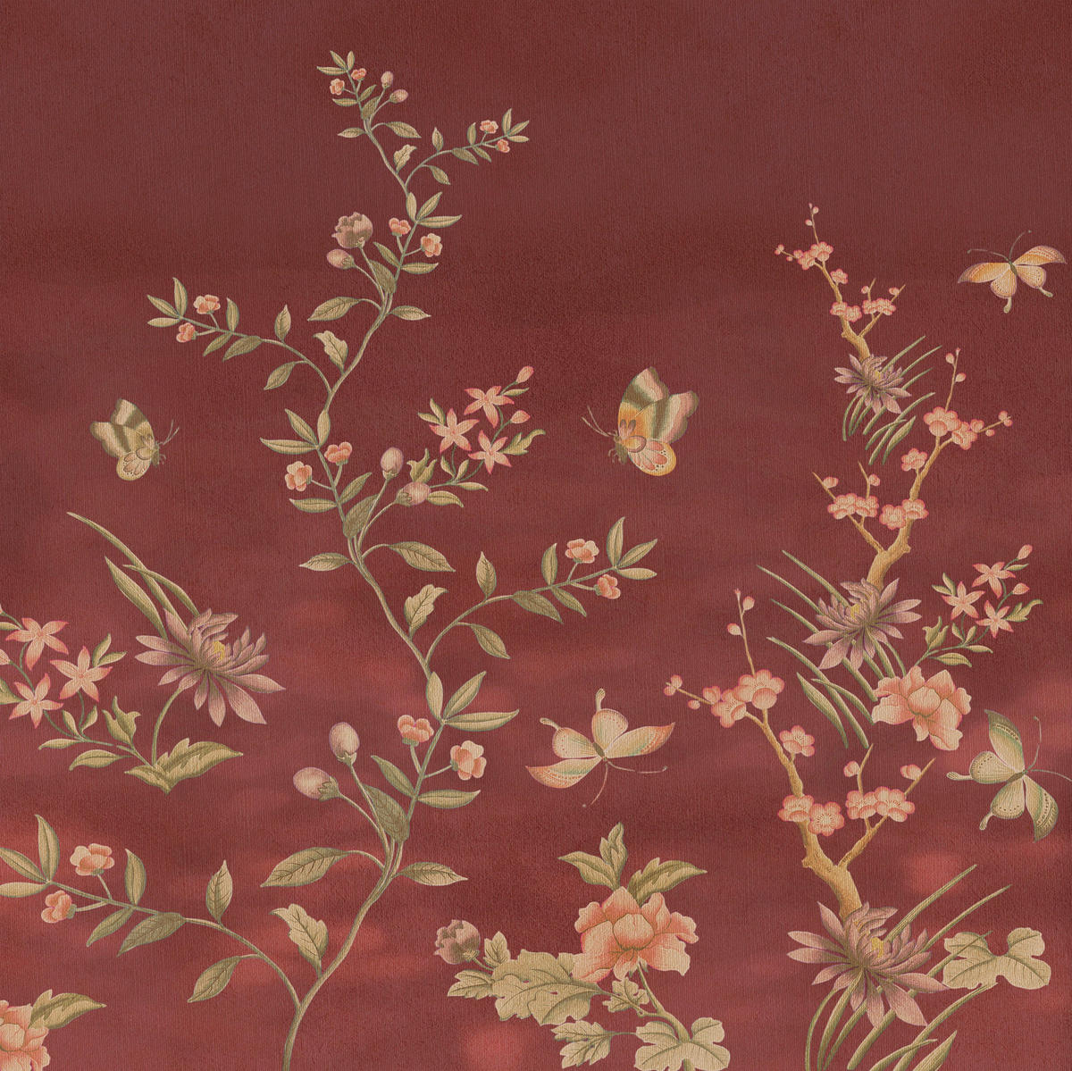 Komar Fototapete Chinoiserie B/L: ca. 250x250 cm Chinoiserie - (250,00/250,00cm) - Komar