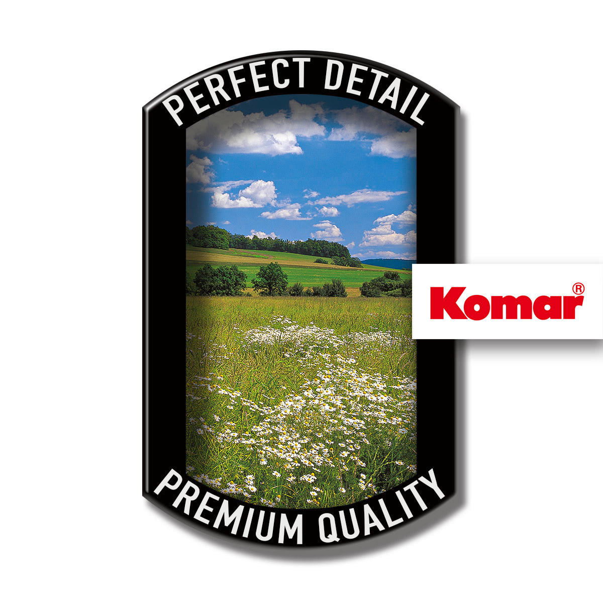 Komar Fototapete Meadow B/L: ca. 100x280 cm Meadow - (100,00/280,00cm) - Komar