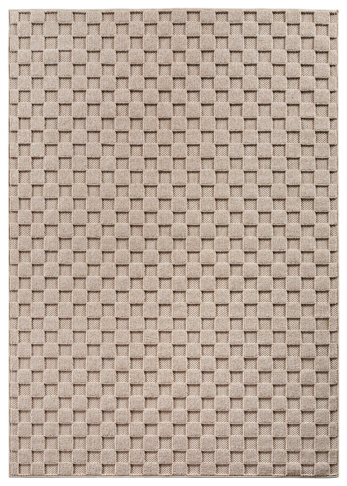 Ayyildiz Kurzflorteppich HELIX beige B/H/L: ca. 240x0,7x340 cm HELIX - beige (340,00/240,00/0,70cm) - Ayyildiz