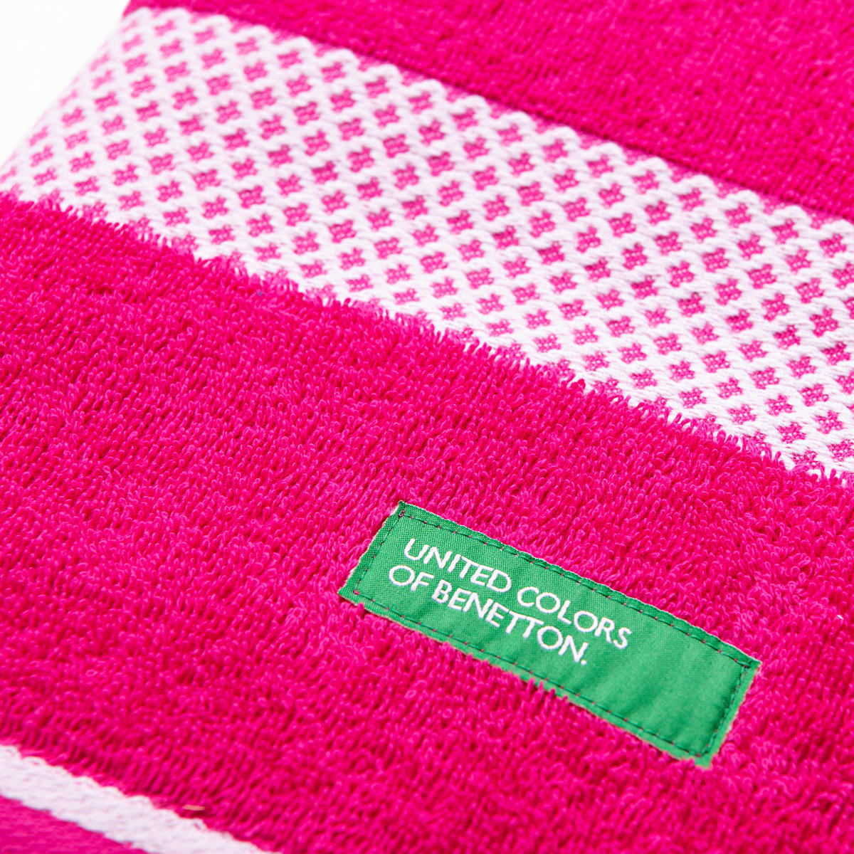 Handtuch SUMMER pink Baumwolle B/L: ca. 50x90 cm SUMMER - pink (50,00/90,00cm) - BENETTON