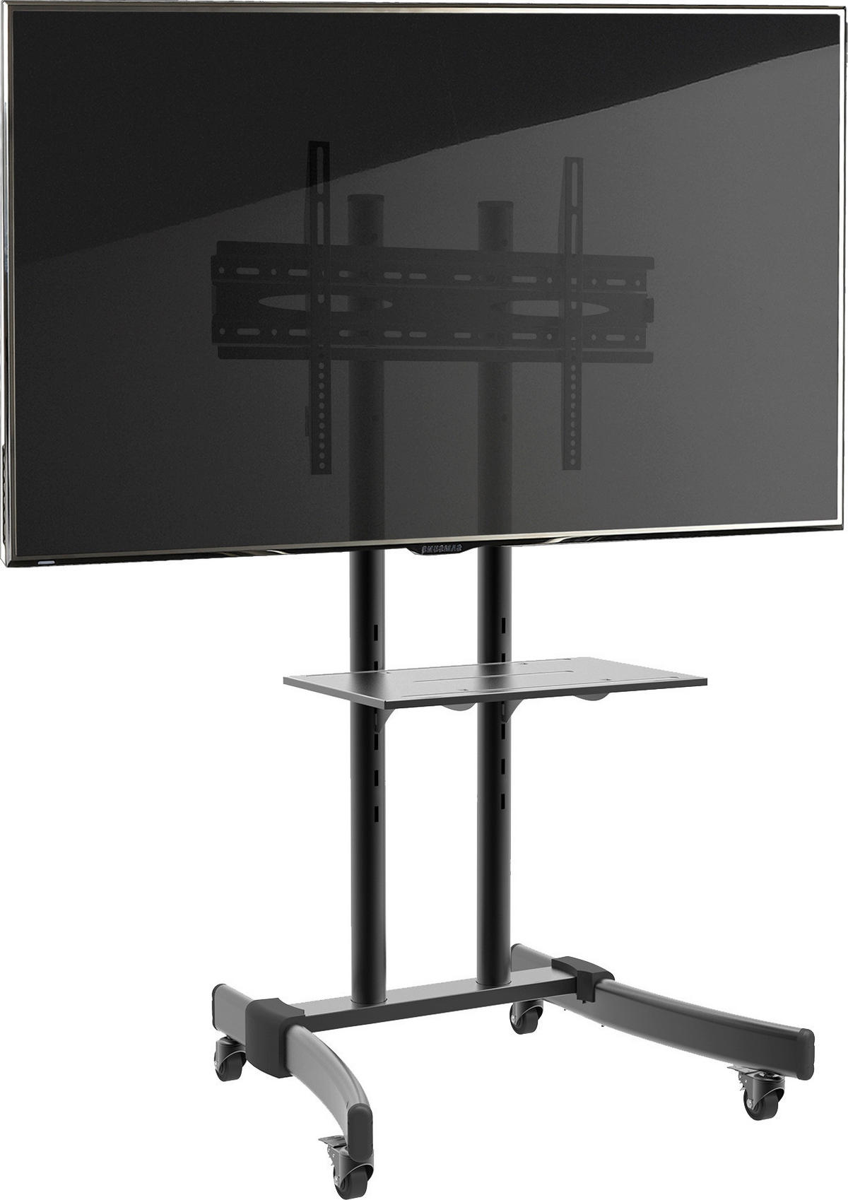 VCM TV-Standfuß schwarz TV-Standfuß_B-MS125_schwarz VCM - schwarz (125,00/76,00/66,00cm) - VCM
