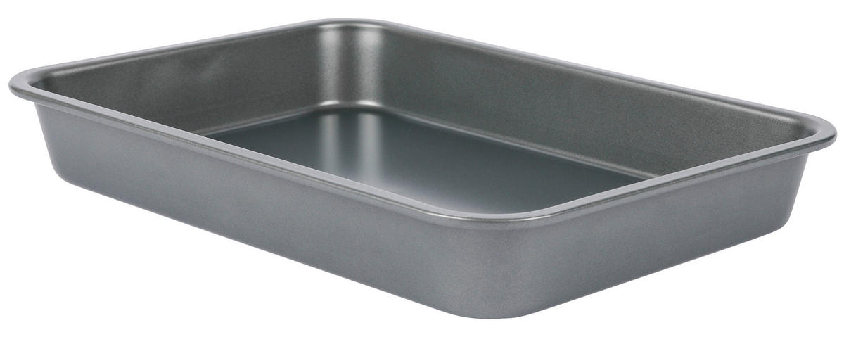 Auflaufform grau Stahlblech Back-/Auflaufform - grau
