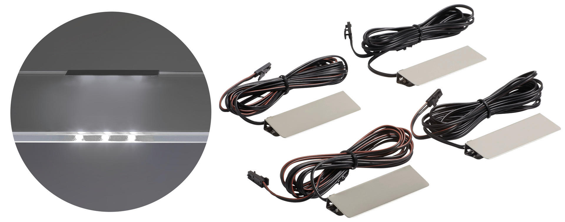 LED-Clips kaltweiß LED_Clips_4er 081794 - kaltweiß/silber