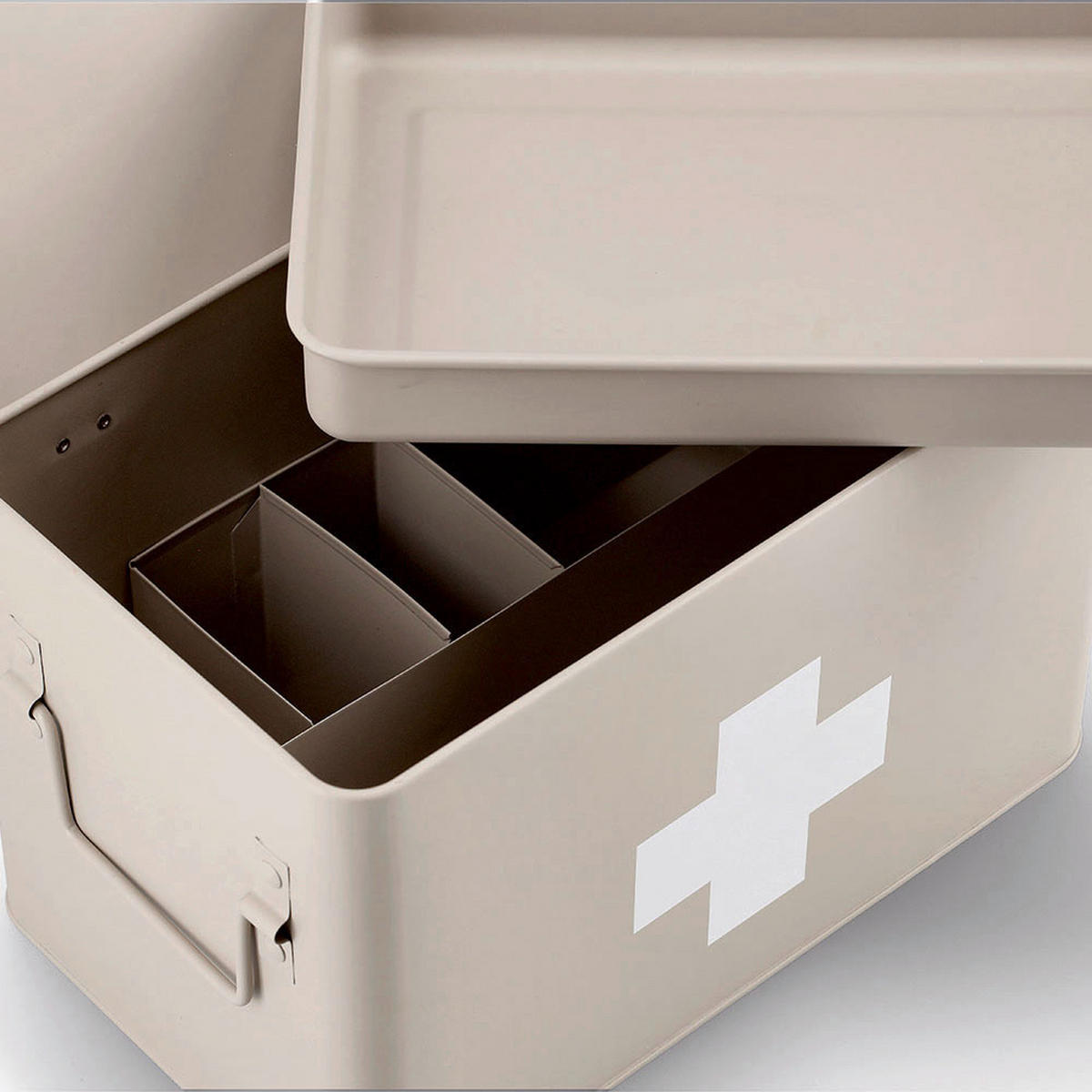 Zeller Medizinbox beige Medizinbox - beige (32,00/20,00/21,00cm) - Zeller