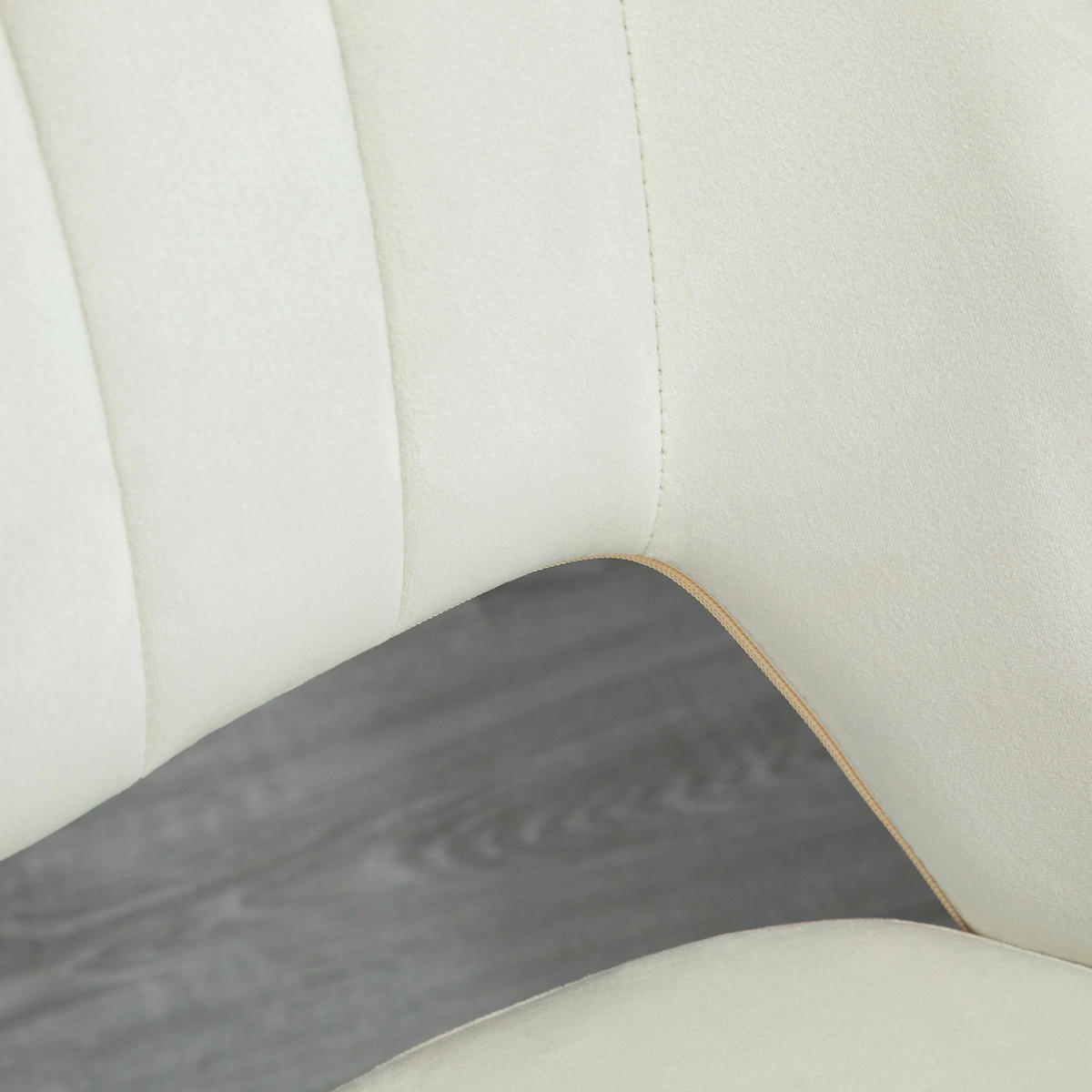 Drehstuhl 921-481V80CW beige 921-481V80CW - beige (49,00/79,00/54,00cm) - Vinsetto