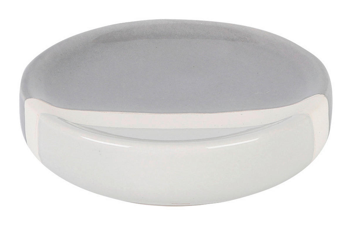 Seifenschale grau B/L: ca. 11,2x2,6 cm Seifenschale_Milano_Testrut - grau (11,20/2,60cm)