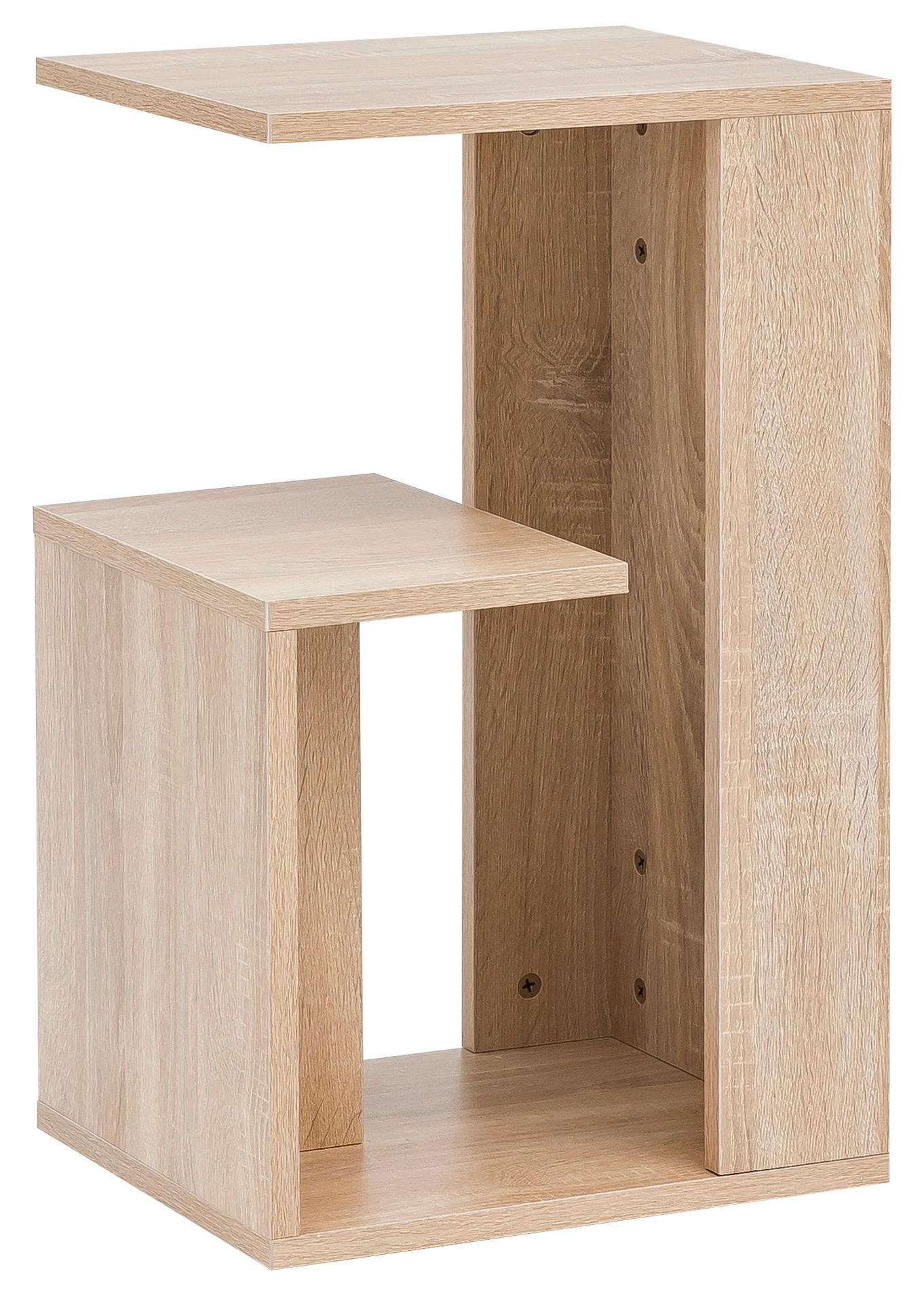 Regal Eiche Sonoma Nachbildung B/H/T: ca. 35x61x30 cm Regal - Eiche (35,00/61,00/30,00cm) - Wohnling