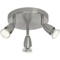 Brilliant Spot G21534/13 Chrom Metall B/H/T: ca. 19x11x13 cm 3 Brennstellen Spot Amalfi G21534/13 - Chrom (19,00/11,00/13,00cm) - Brilliant