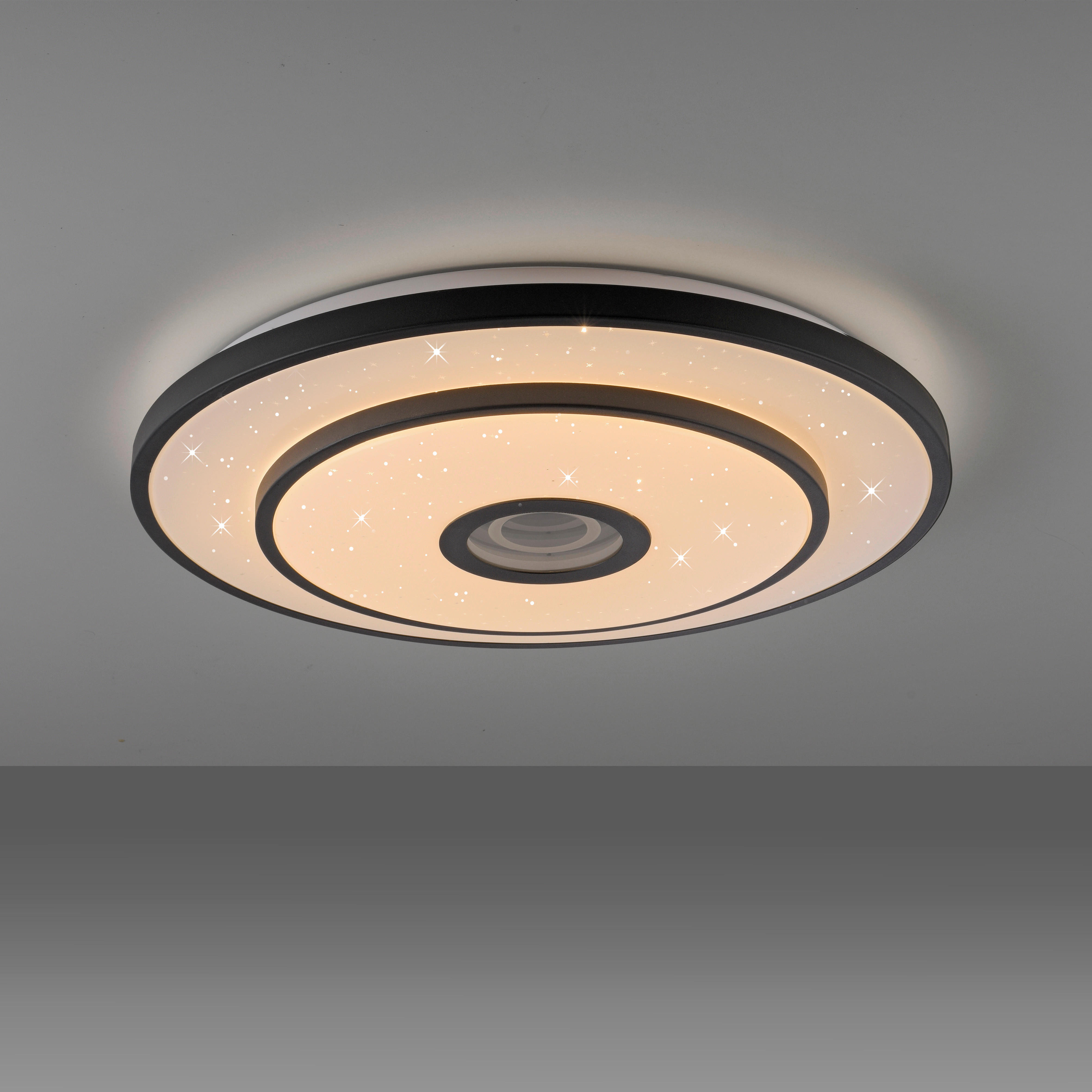 Thumbnail - Just Light LED-Deckenleuchte schwarz H/D: ca. 7,5x50 cm