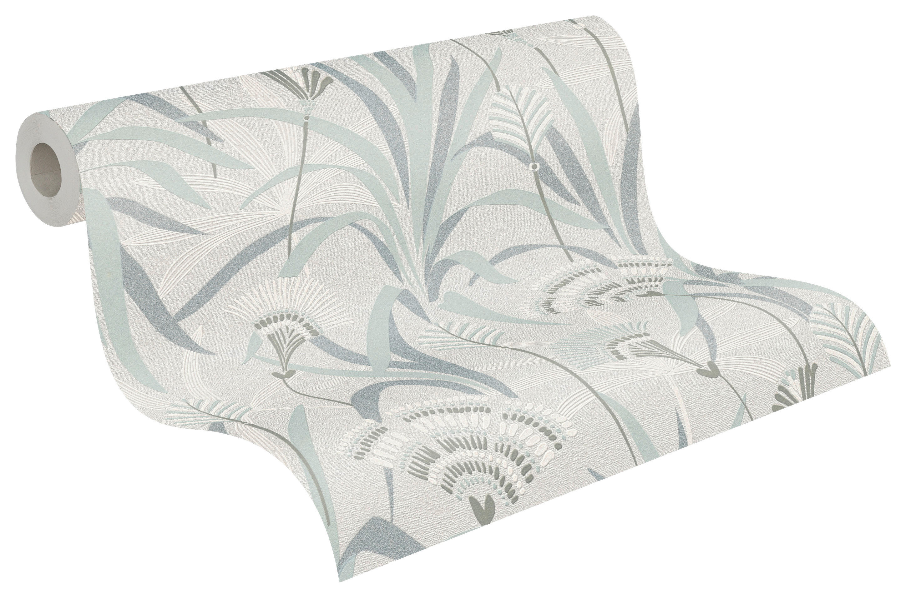 A.S.Création Vliestapete grau grün blau B/H/D: ca. 53x1005x9,2 cm Vliestapete - blau/grün (9,20/1005,00cm) - A.S.Creation