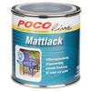 POCOline Acyl Buntlack Silbergrau matt ca. 0,25 l Mattlack_Acryl_2in1 250ml - Silbergrau (250ml) - POCOline