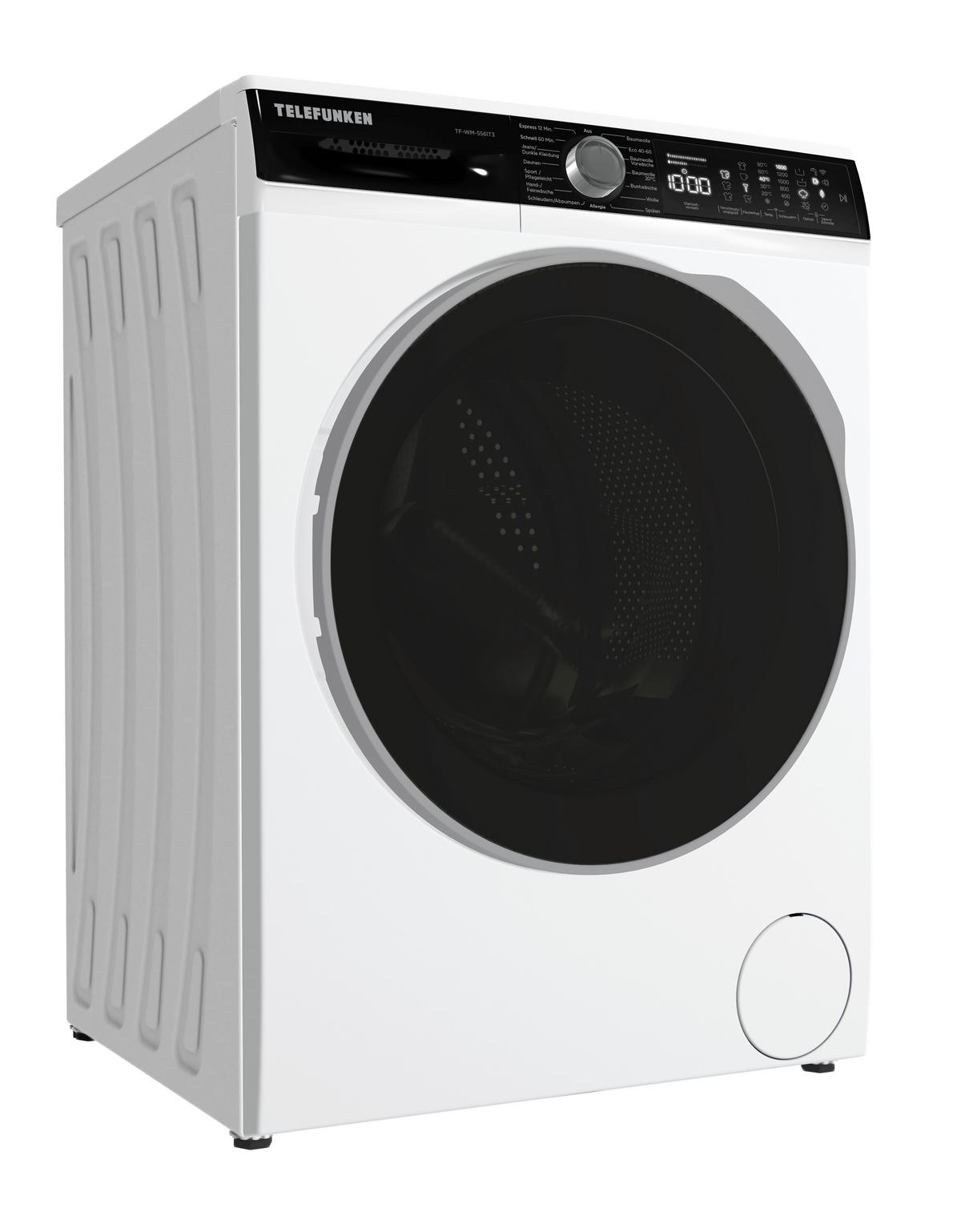 Telefunken Waschmaschine weiß B/H/T: ca. 59,7x84,5x55,7 cm ca. 8 kg Waschmaschine TF-WM-5561T3 - weiß (59,70/84,50/55,70cm) - Telefunken