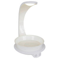 Näve Leuchten Tischleuchte 3176423 weiß Metall Kunststoff H/D: ca. 24x15,5 cm null 20 Brennstellen LED Pflanzen-Tischleuchte h:24cm - weiß (15,50/24,00cm) - Näve Leuchten