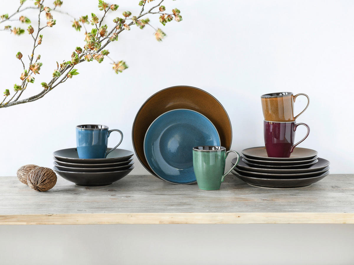 tlg. kaufen POCO ▷ 16 online bei Marrakesch Kombiservice CreaTable Steinzeug multicolor