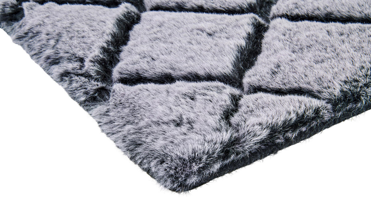 Teppich Vichy grau B/L: ca. 120x160 cm Vichy - grau (120,00/160,00cm)