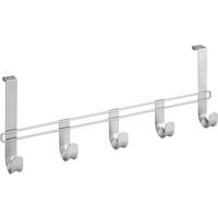 Metaltex Türgarderobe silber Metall L: ca. 38 cm Türgarderobe_5_Haken - silber (38,00cm) - Metaltex