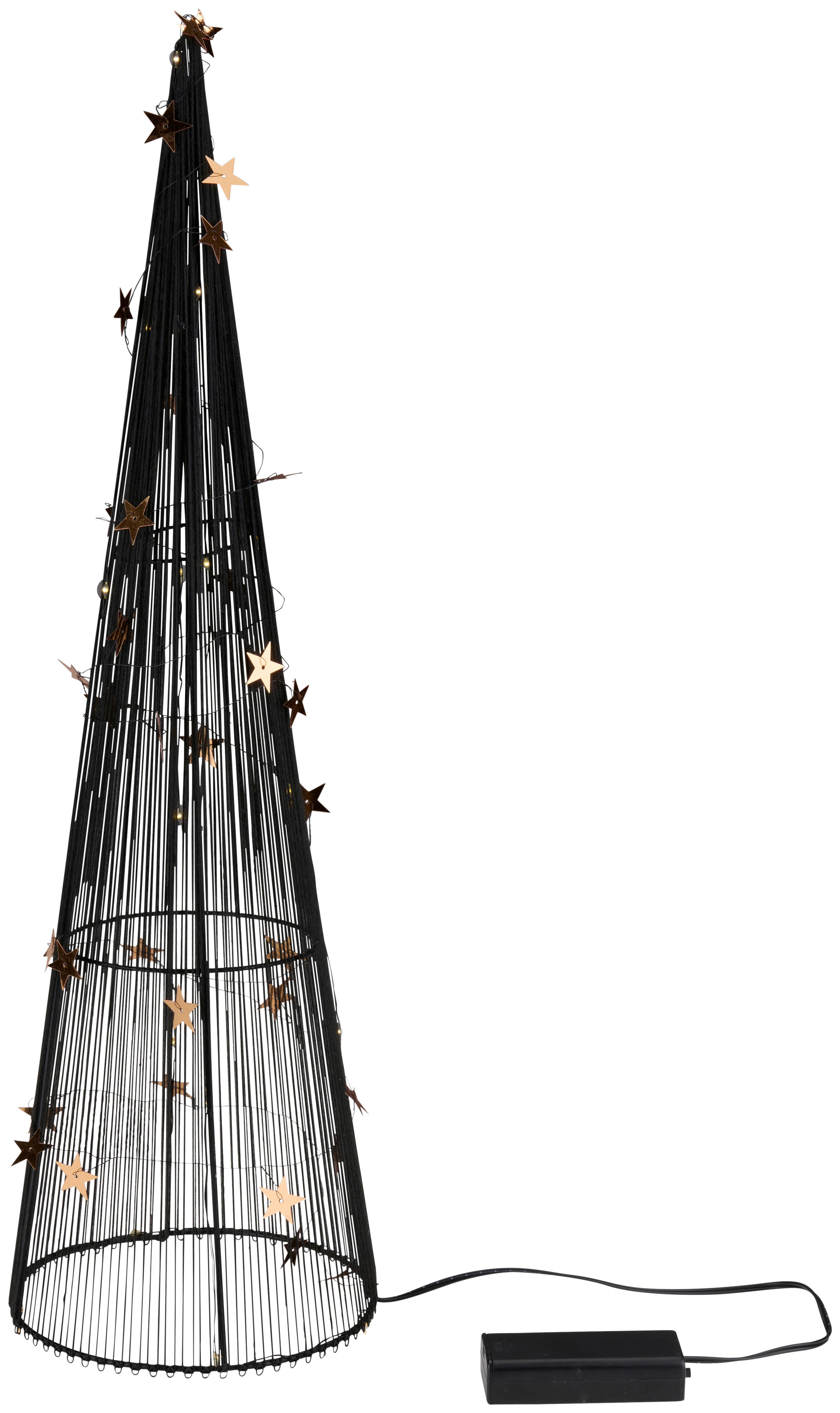 LED-Weihnachtsdeko LED-Weihnachtsdeko - schwarz (15,00/15,00/51,50cm)