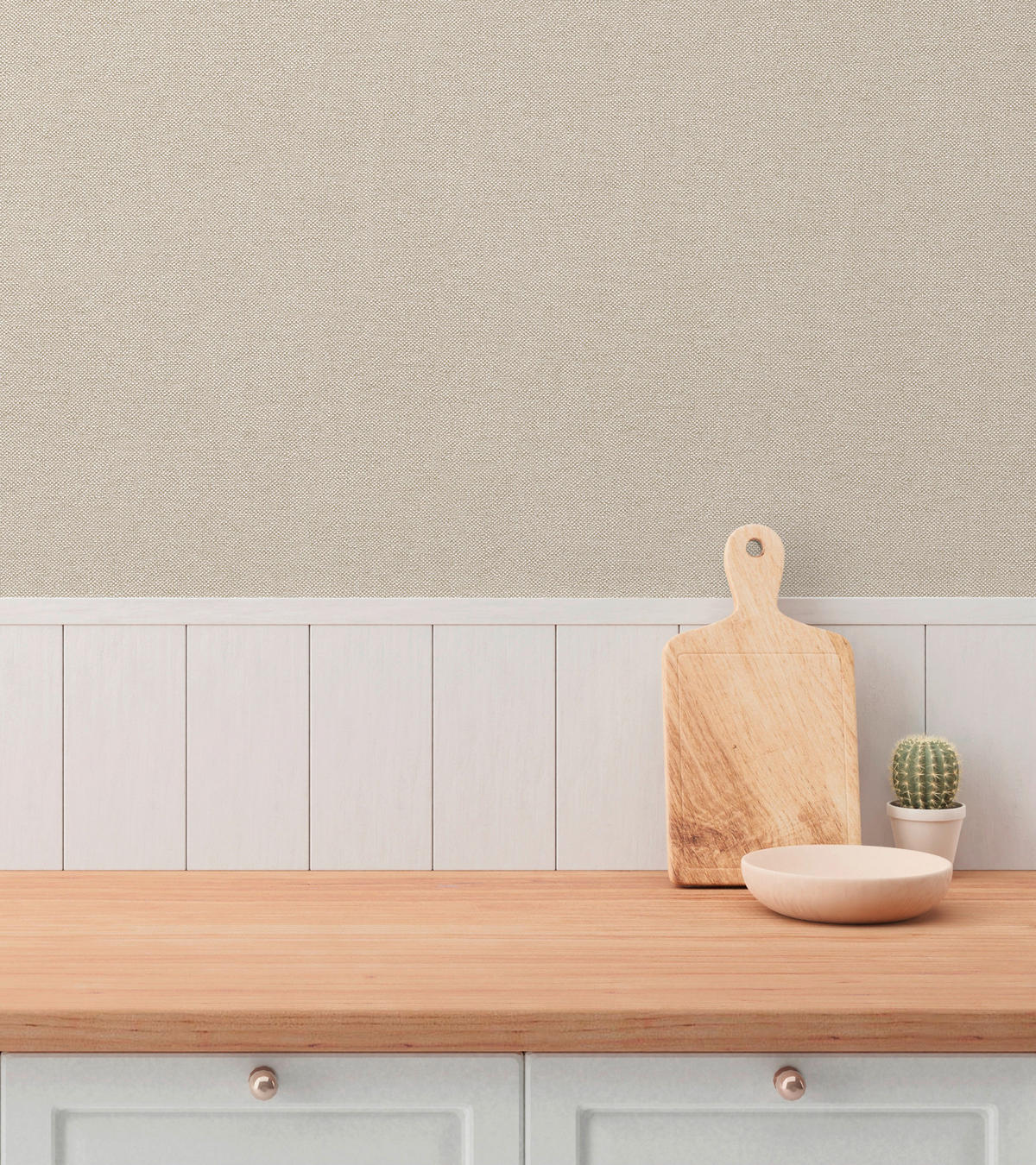 A.S.Création Vliestapete beige weiß braun B/H/D: ca. 53x1005x9,3 cm Vliestapete - beige/braun (9,30/1005,00cm) - A.S.Creation