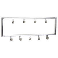 Garderobe B/H/T: ca. 50x20x4 cm Garderobe - (50,00/20,00/4,00cm) - Wohnling