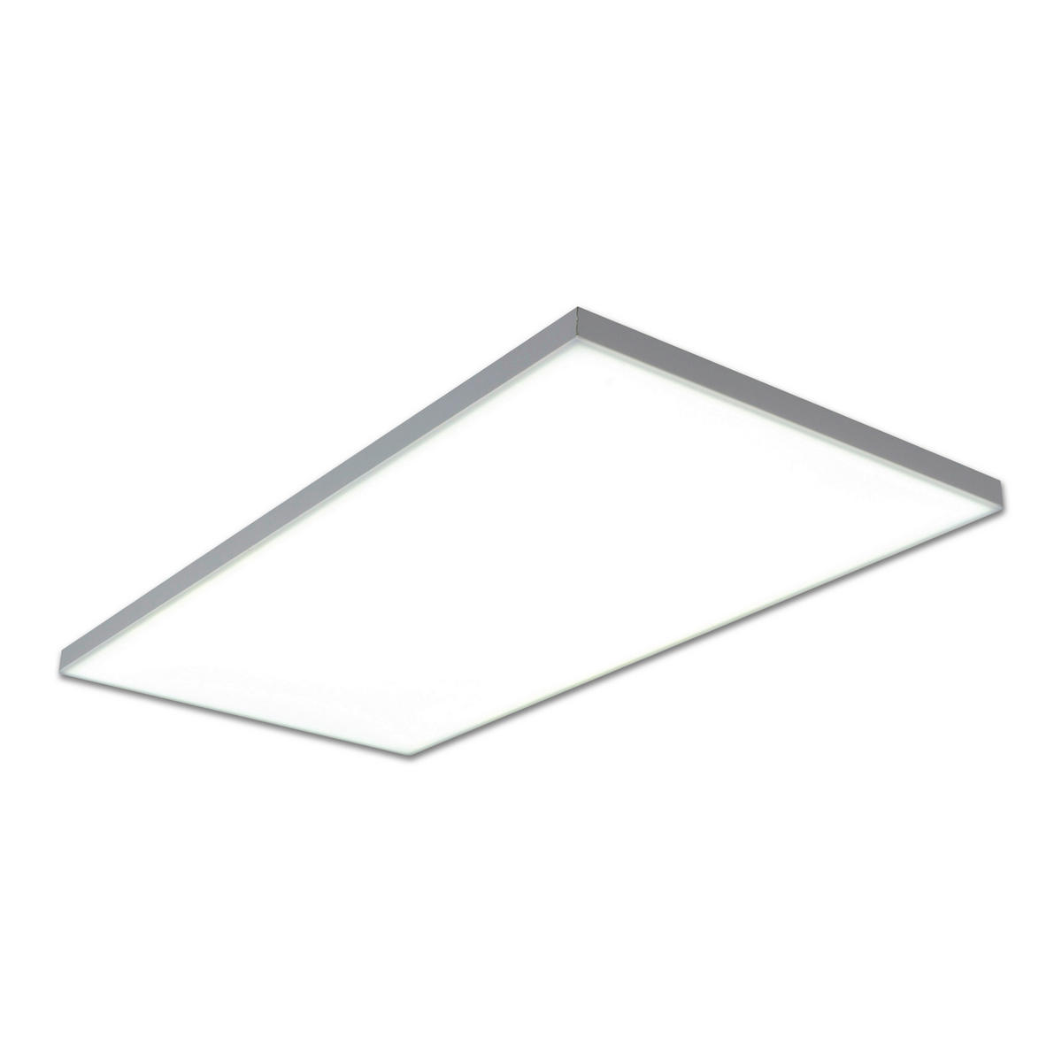 Näve Leuchten Deckenleuchte 1351223 weiß Kunststoff Metall B/H/T: ca. 29,5x4,5x59,5 cm 1 Brennstellen Carente - weiß (29,50/4,50/59,50cm) - Näve Leuchten