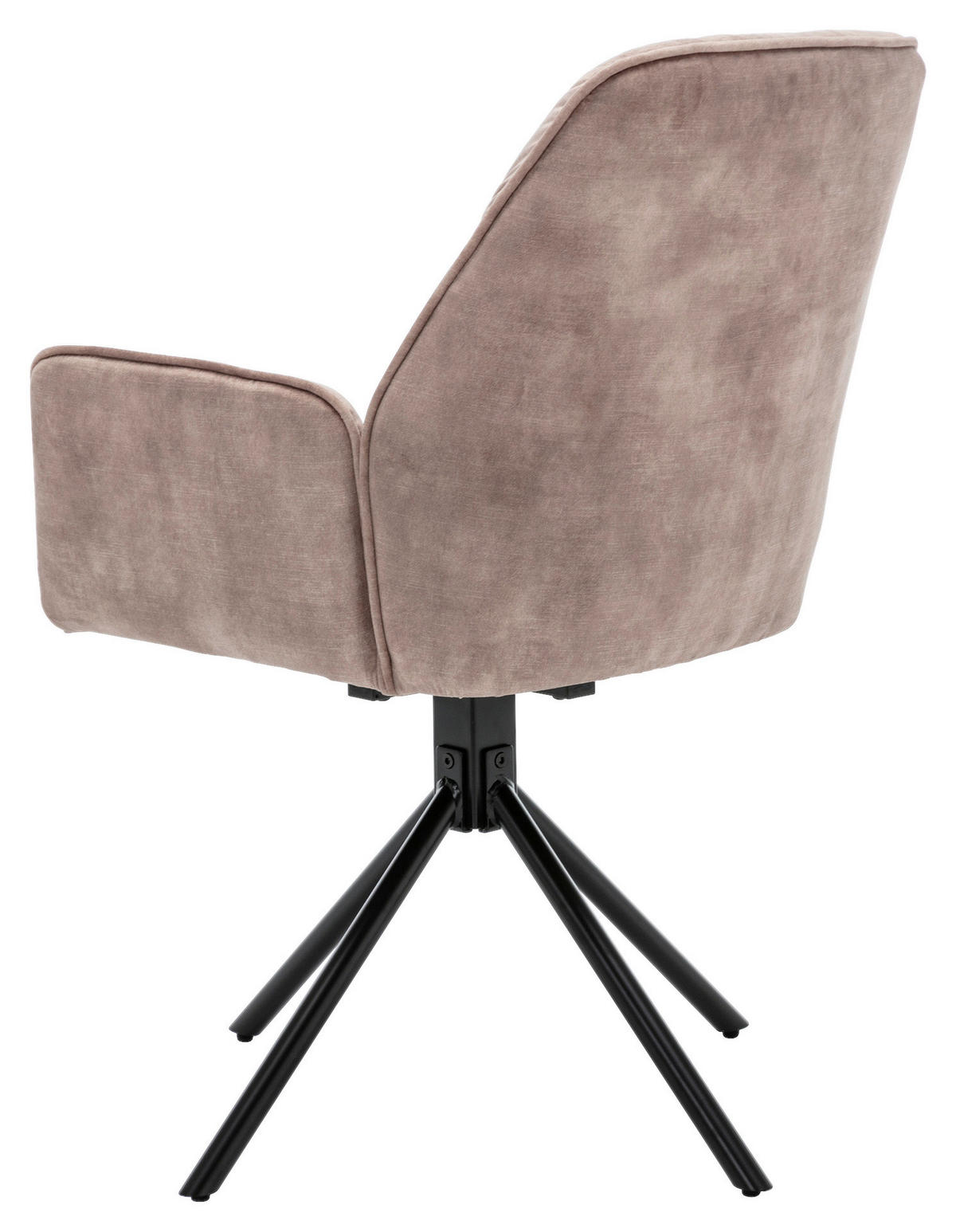 byLIVING Sessel SARINA  2er-Set beige Vintage Samt Metall B/H/T: ca. 59,5x89x62 cm SARINA  2er-Set - beige (59,50/89,00/62,00cm) - byLIVING