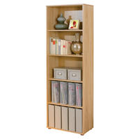 Regal Parini 4 Eiche Sonoma Nachbildung B/H/T: ca. 60x180x30 cm Parini 4 - Eiche (60,00/180,00/30,00cm) - Inter Link