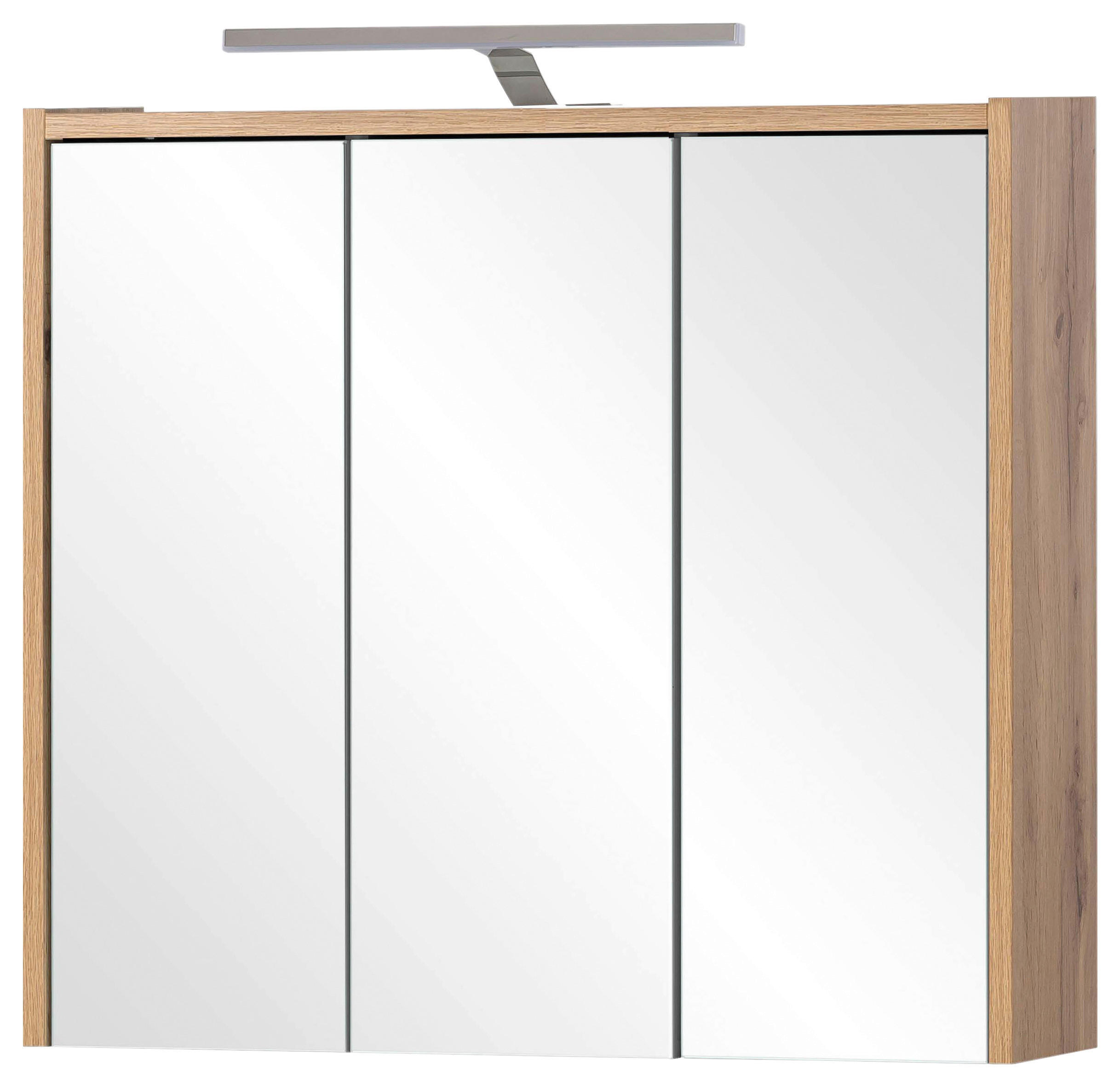 Spiegelschrank Flag Eiche Landhaus Nachbildung B/H/T: ca. 65x64x16 cm Flag - Eiche (65,00/64,00/16,00cm) - Möbelpartner