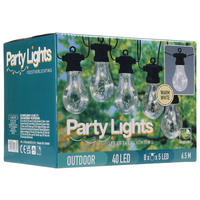 LED-Lichterkette weiß B/H/L: ca. 20,3x14x15 cm LED-Lichterkette - weiß (15,00/20,30/14,00cm)