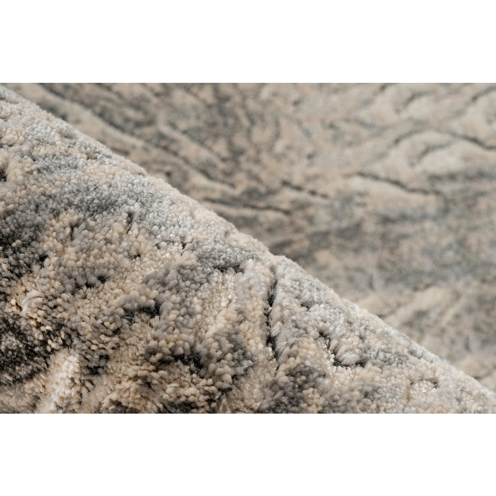 Thumbnail - Kayoom Kurzflorteppich Adela 525 grau B/H/L: ca. 80x1,3x150 cm