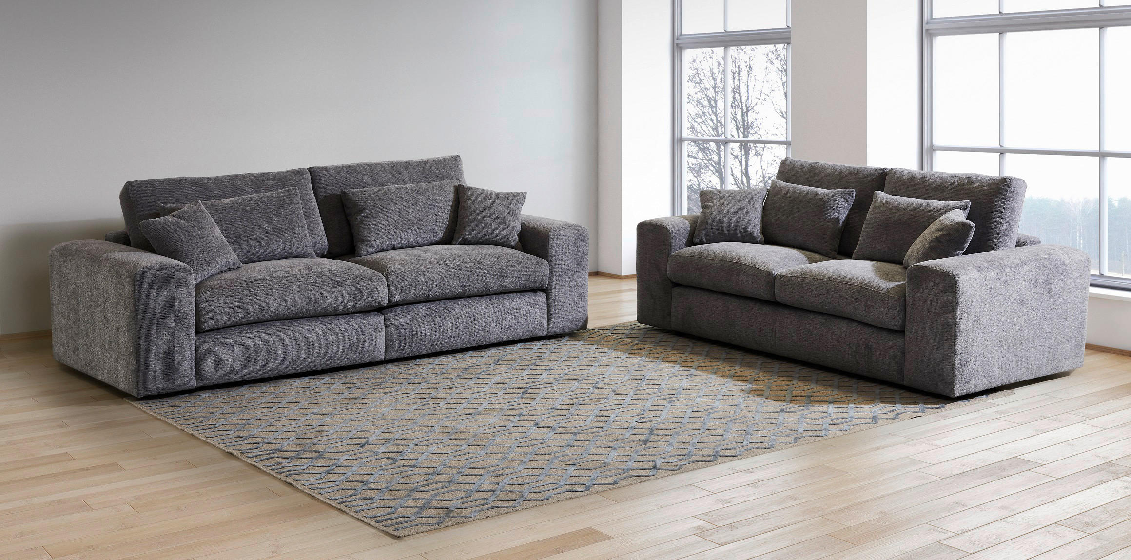 Sofa Bretton grau B/T: ca. 220x110 cm &#...