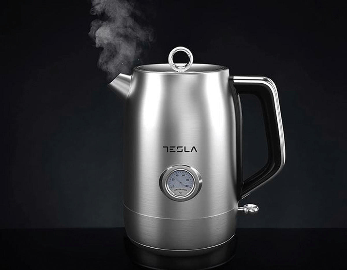 Tesla Wasserkocher KT500X - silber (2,50/16,00/21,90cm) - Tesla