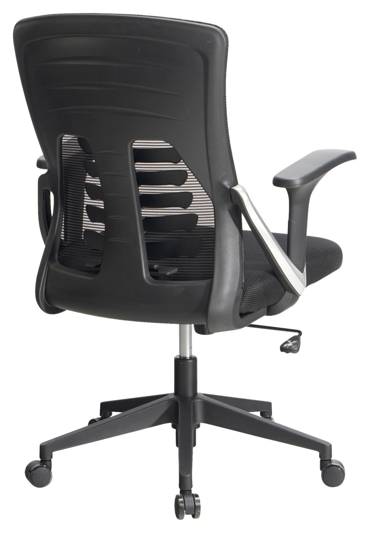 Drehstuhl schwarz Bürostuhl - schwarz (65,00/104,00/65,00cm) - Amstyle